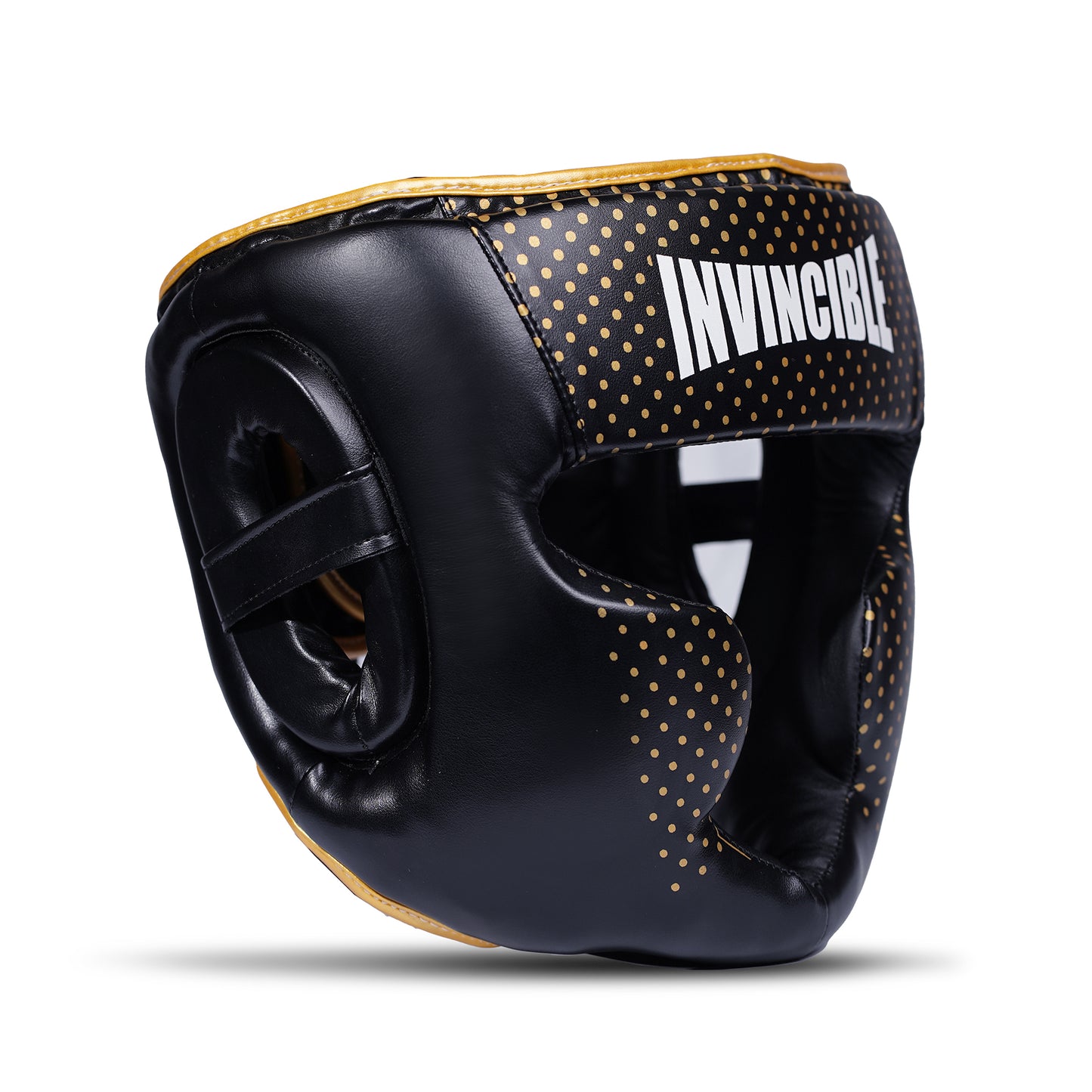 Invincible - Black and Gold Head Guard