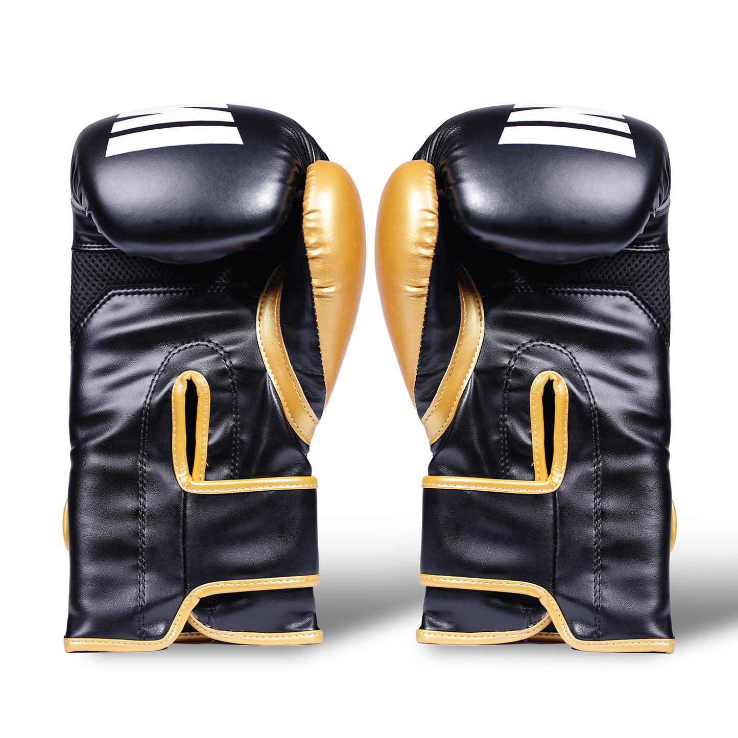 Invincible - Black and Gold Boxing Gloves