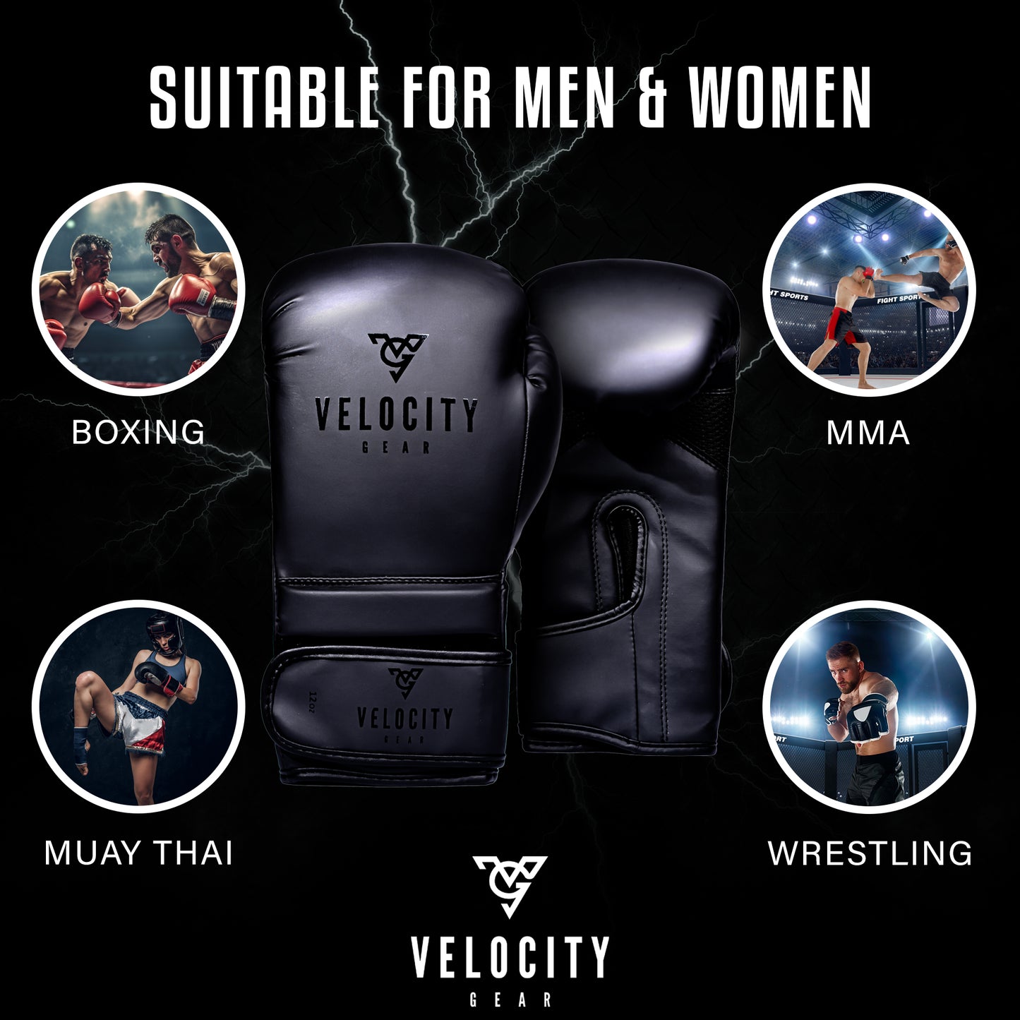 Customized Fit Boxing Gloves